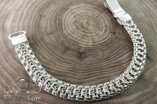 Bracelet "The Emperor" of silver, фото
