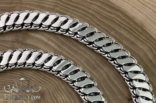 Weave "Double bismarck" with overlays, фото