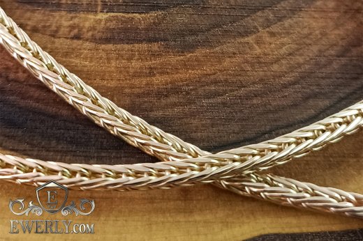 Weaving "Spica" of gold, фото