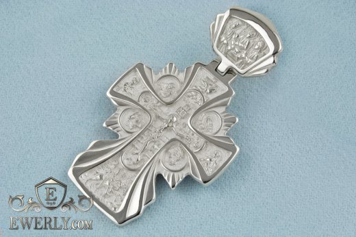 Big men's cross of sterling silver to buy 0101227WT